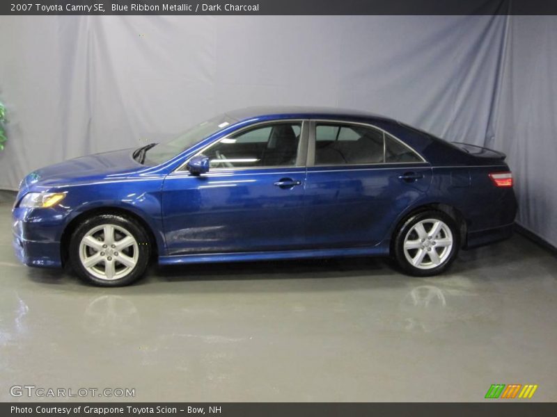 Blue Ribbon Metallic / Dark Charcoal 2007 Toyota Camry SE