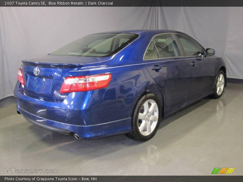 Blue Ribbon Metallic / Dark Charcoal 2007 Toyota Camry SE