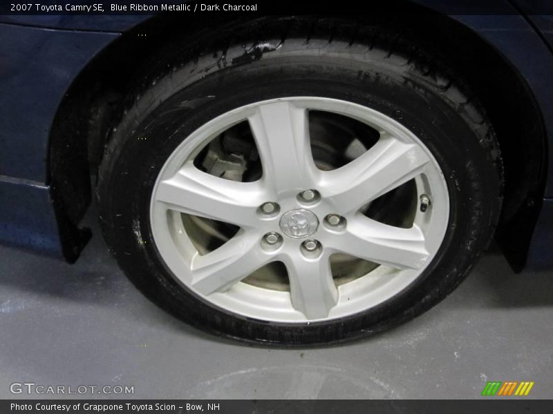 Blue Ribbon Metallic / Dark Charcoal 2007 Toyota Camry SE