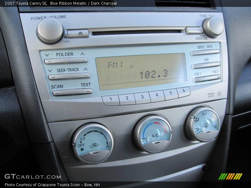 Blue Ribbon Metallic / Dark Charcoal 2007 Toyota Camry SE