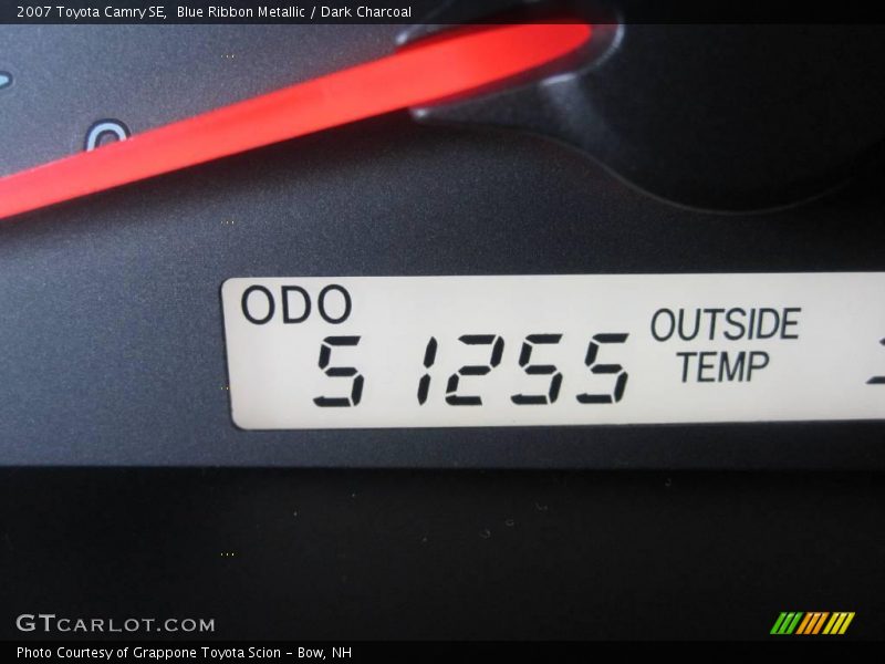 Blue Ribbon Metallic / Dark Charcoal 2007 Toyota Camry SE