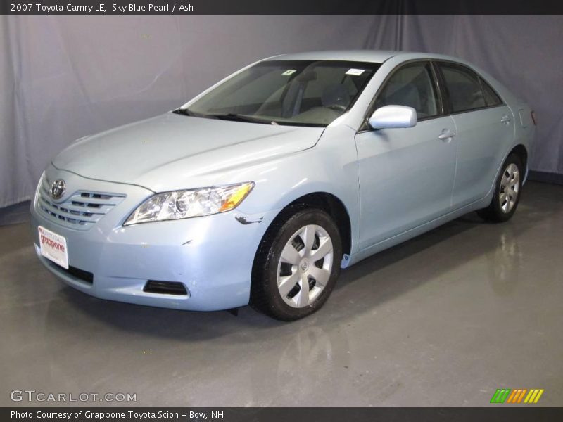 Sky Blue Pearl / Ash 2007 Toyota Camry LE