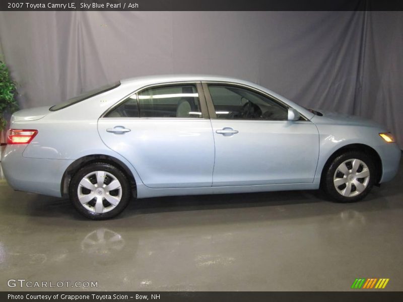 Sky Blue Pearl / Ash 2007 Toyota Camry LE