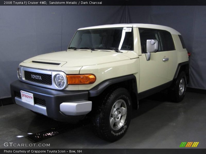 Sandstorm Metallic / Dark Charcoal 2008 Toyota FJ Cruiser 4WD