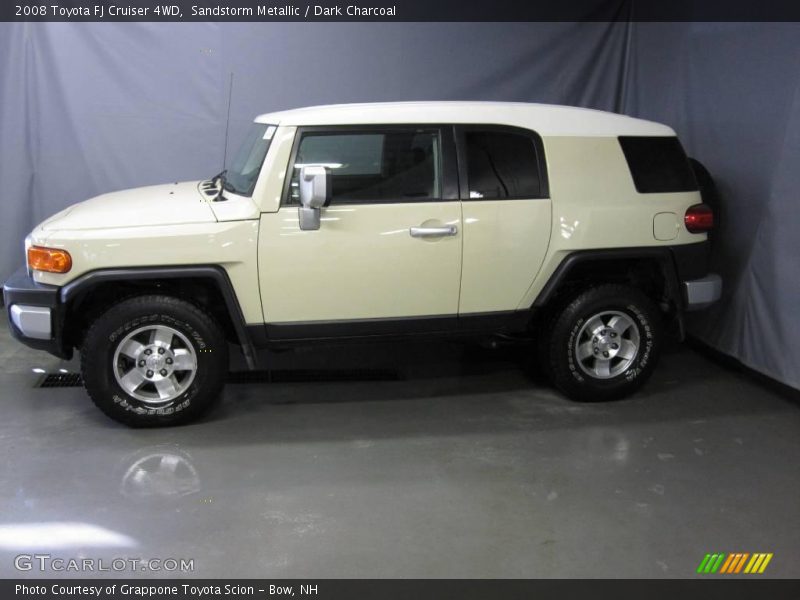 Sandstorm Metallic / Dark Charcoal 2008 Toyota FJ Cruiser 4WD