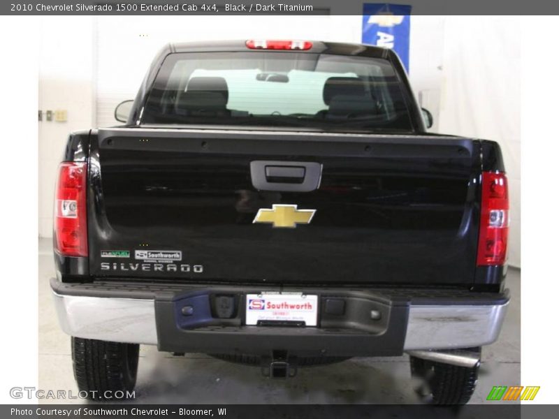 Black / Dark Titanium 2010 Chevrolet Silverado 1500 Extended Cab 4x4