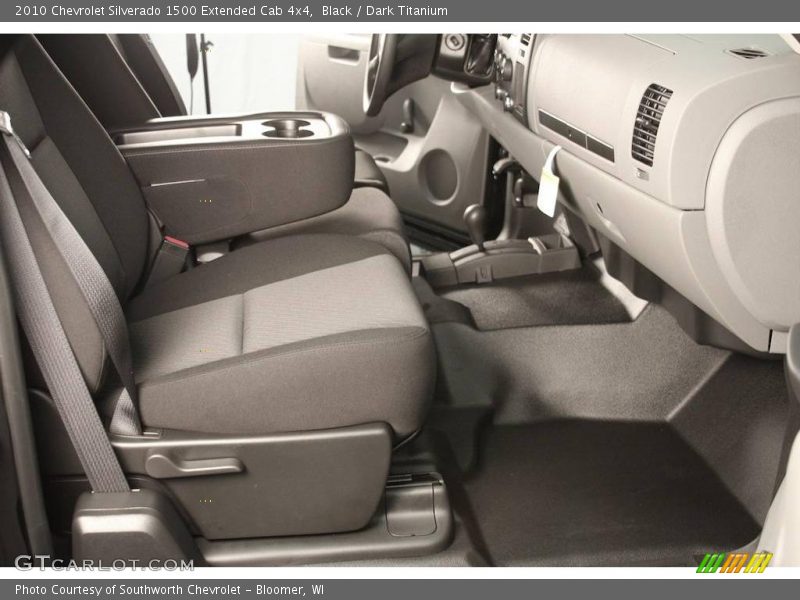 Black / Dark Titanium 2010 Chevrolet Silverado 1500 Extended Cab 4x4