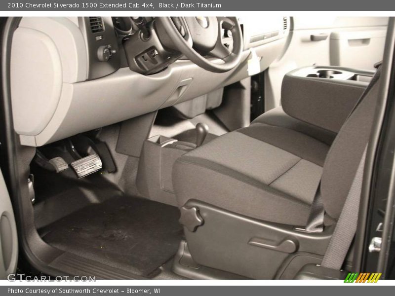 Black / Dark Titanium 2010 Chevrolet Silverado 1500 Extended Cab 4x4