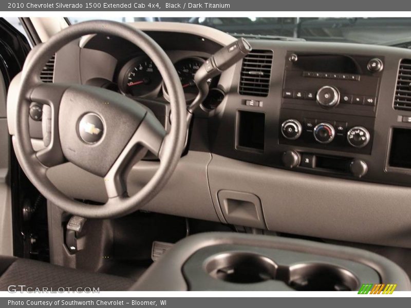 Black / Dark Titanium 2010 Chevrolet Silverado 1500 Extended Cab 4x4