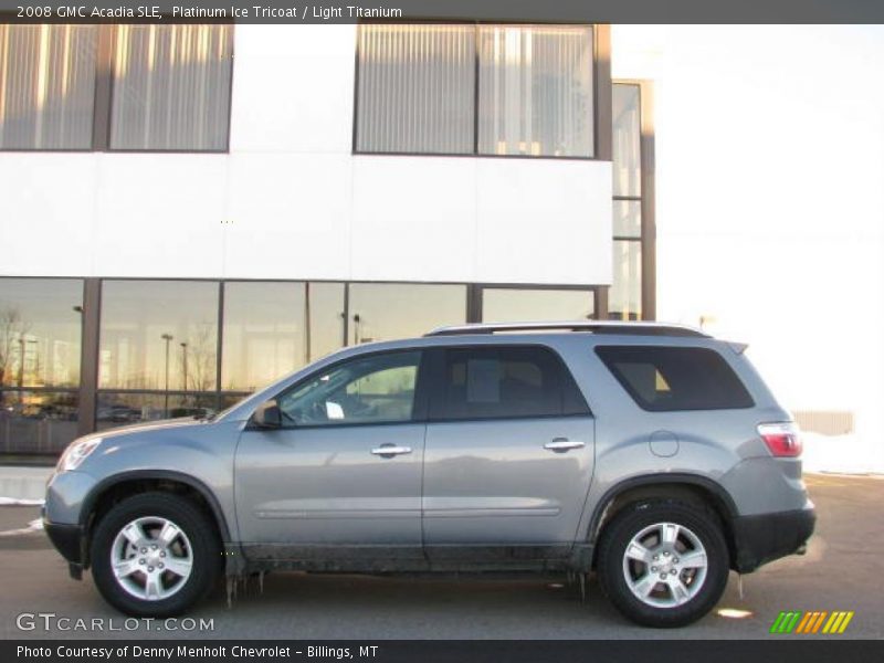 Platinum Ice Tricoat / Light Titanium 2008 GMC Acadia SLE