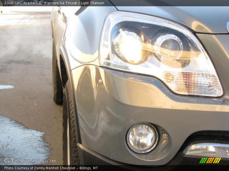 Platinum Ice Tricoat / Light Titanium 2008 GMC Acadia SLE