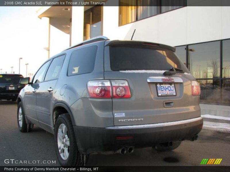 Platinum Ice Tricoat / Light Titanium 2008 GMC Acadia SLE
