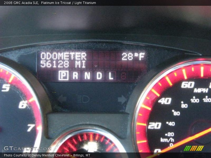 Platinum Ice Tricoat / Light Titanium 2008 GMC Acadia SLE