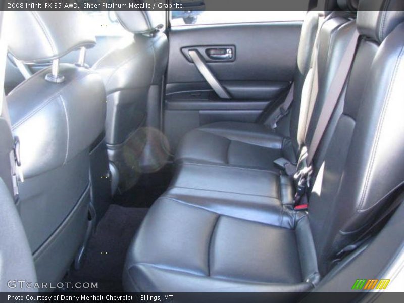 Sheer Platinum Metallic / Graphite 2008 Infiniti FX 35 AWD