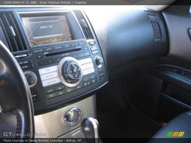Sheer Platinum Metallic / Graphite 2008 Infiniti FX 35 AWD