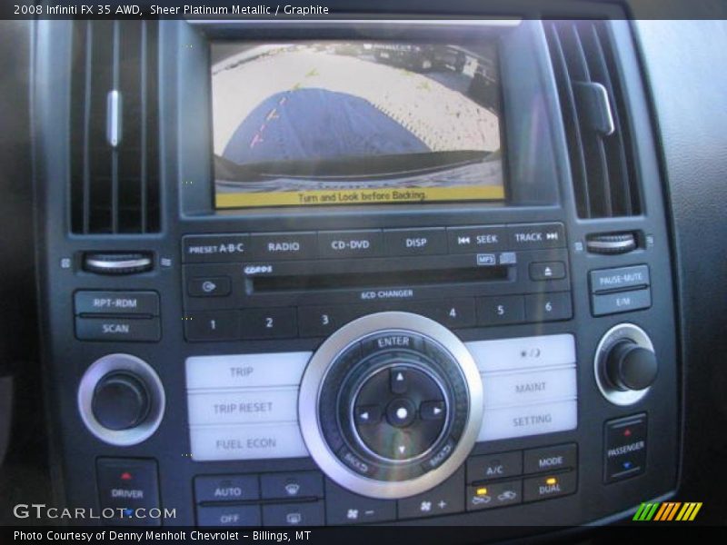 Sheer Platinum Metallic / Graphite 2008 Infiniti FX 35 AWD
