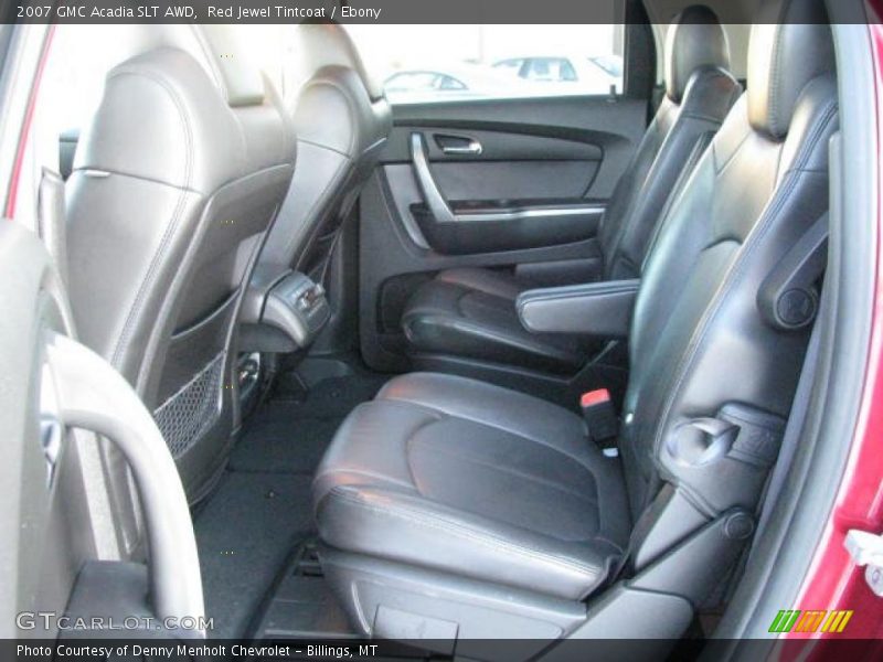 Red Jewel Tintcoat / Ebony 2007 GMC Acadia SLT AWD