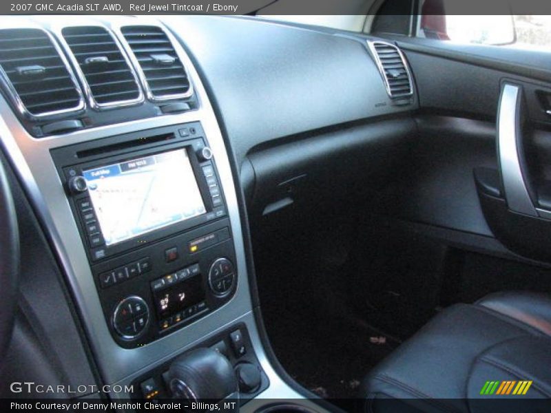 Red Jewel Tintcoat / Ebony 2007 GMC Acadia SLT AWD