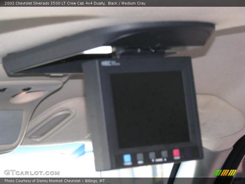 Black / Medium Gray 2003 Chevrolet Silverado 3500 LT Crew Cab 4x4 Dually