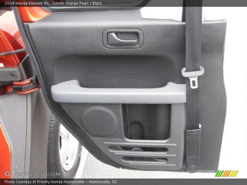 Sunset Orange Pearl / Black 2004 Honda Element EX