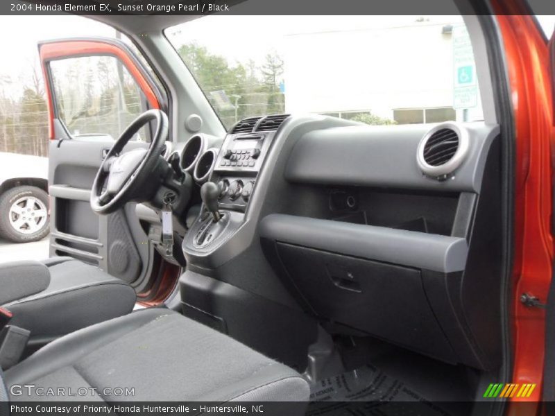 Sunset Orange Pearl / Black 2004 Honda Element EX