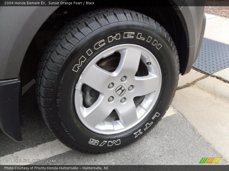 Sunset Orange Pearl / Black 2004 Honda Element EX