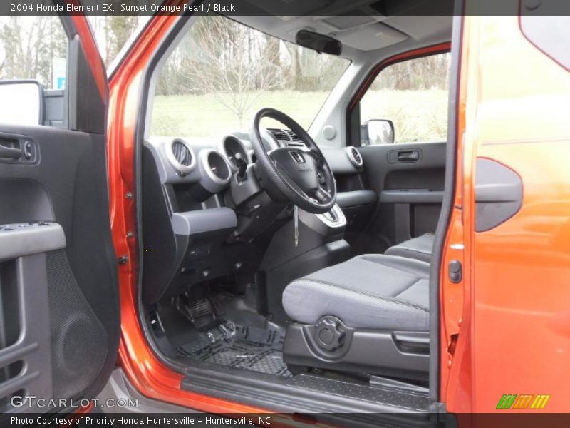 Sunset Orange Pearl / Black 2004 Honda Element EX