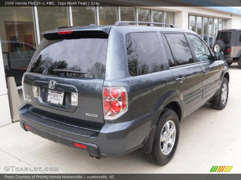 Sage Brush Pearl / Gray 2006 Honda Pilot EX-L 4WD