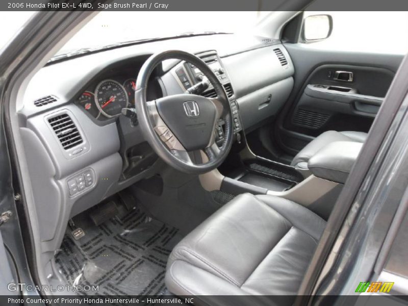 Sage Brush Pearl / Gray 2006 Honda Pilot EX-L 4WD