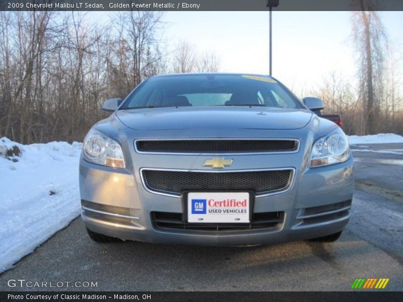 Golden Pewter Metallic / Ebony 2009 Chevrolet Malibu LT Sedan