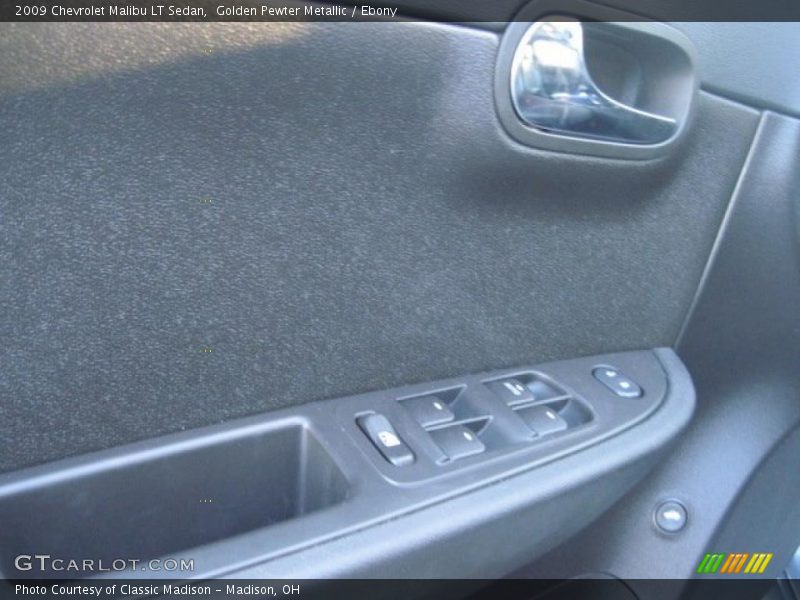 Golden Pewter Metallic / Ebony 2009 Chevrolet Malibu LT Sedan