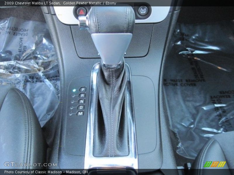 Golden Pewter Metallic / Ebony 2009 Chevrolet Malibu LT Sedan