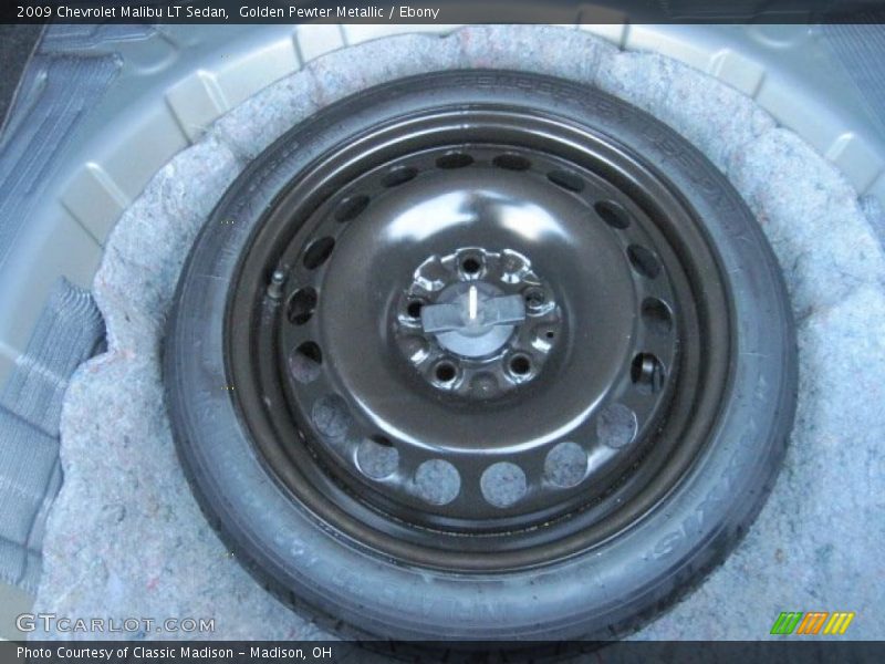 Golden Pewter Metallic / Ebony 2009 Chevrolet Malibu LT Sedan