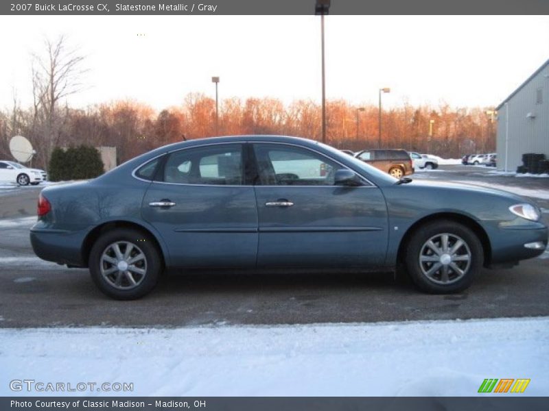 Slatestone Metallic / Gray 2007 Buick LaCrosse CX