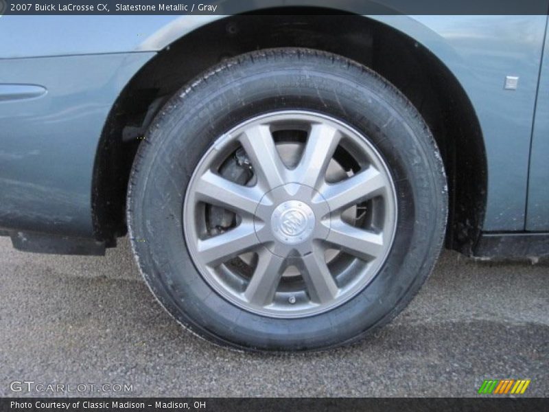 Slatestone Metallic / Gray 2007 Buick LaCrosse CX
