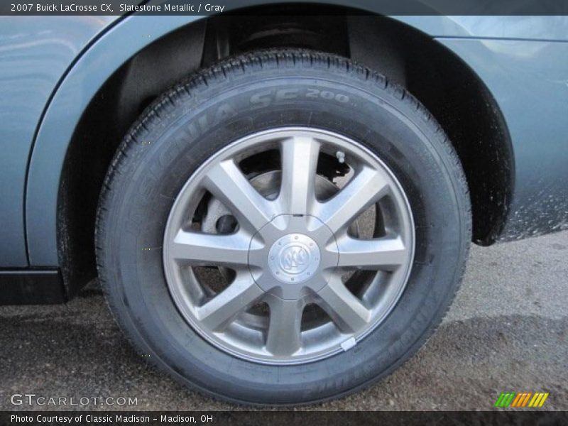 Slatestone Metallic / Gray 2007 Buick LaCrosse CX