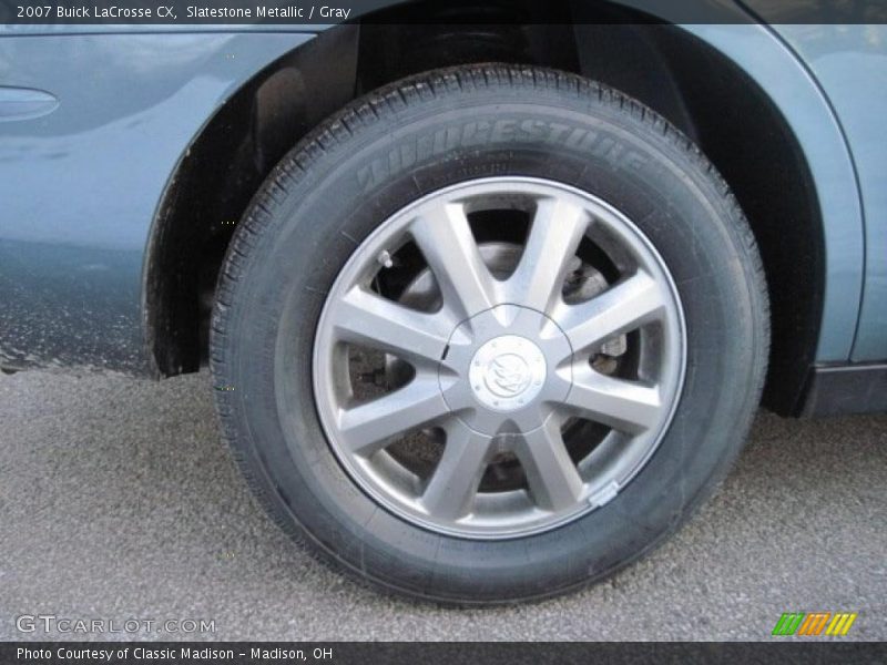 Slatestone Metallic / Gray 2007 Buick LaCrosse CX