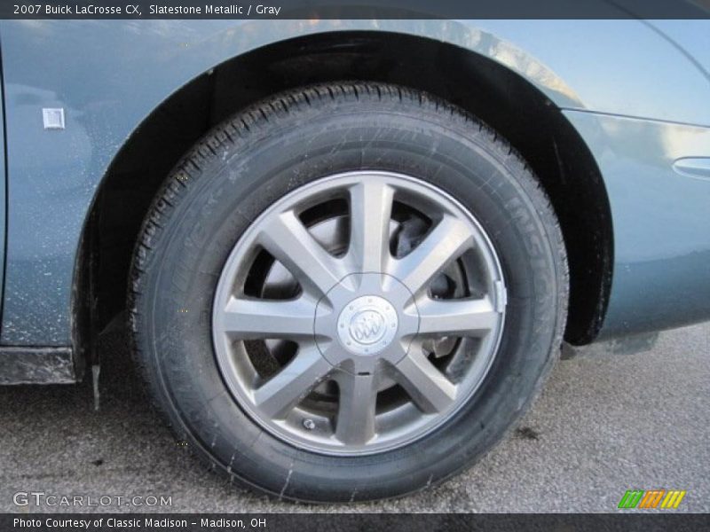 Slatestone Metallic / Gray 2007 Buick LaCrosse CX