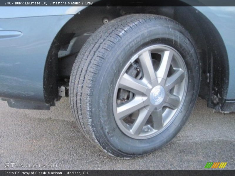 Slatestone Metallic / Gray 2007 Buick LaCrosse CX