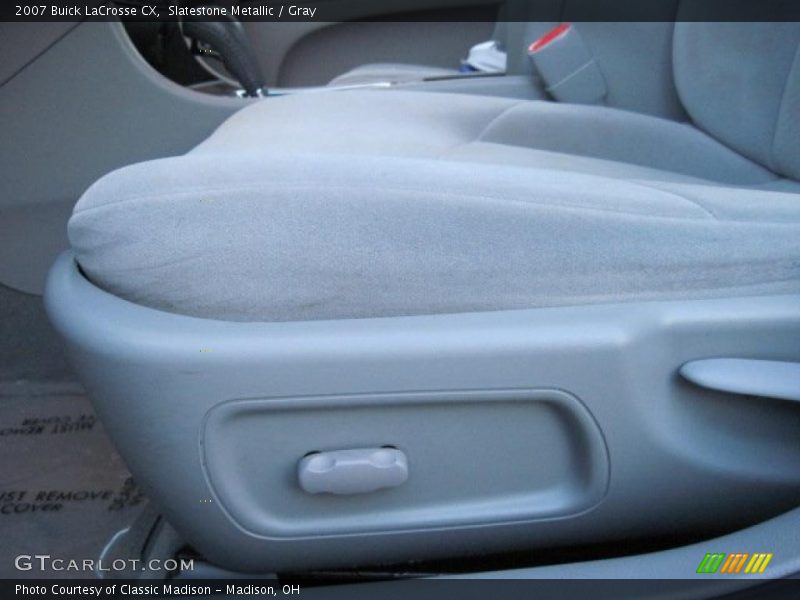 Slatestone Metallic / Gray 2007 Buick LaCrosse CX