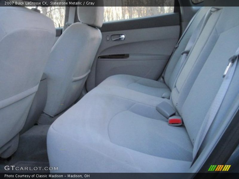 Slatestone Metallic / Gray 2007 Buick LaCrosse CX