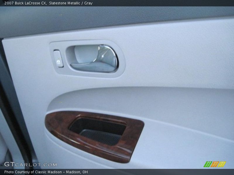 Slatestone Metallic / Gray 2007 Buick LaCrosse CX