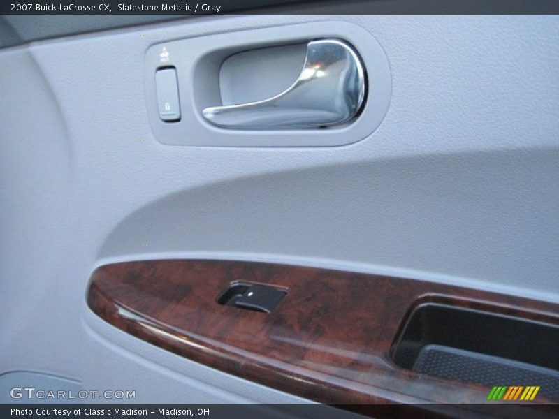 Slatestone Metallic / Gray 2007 Buick LaCrosse CX