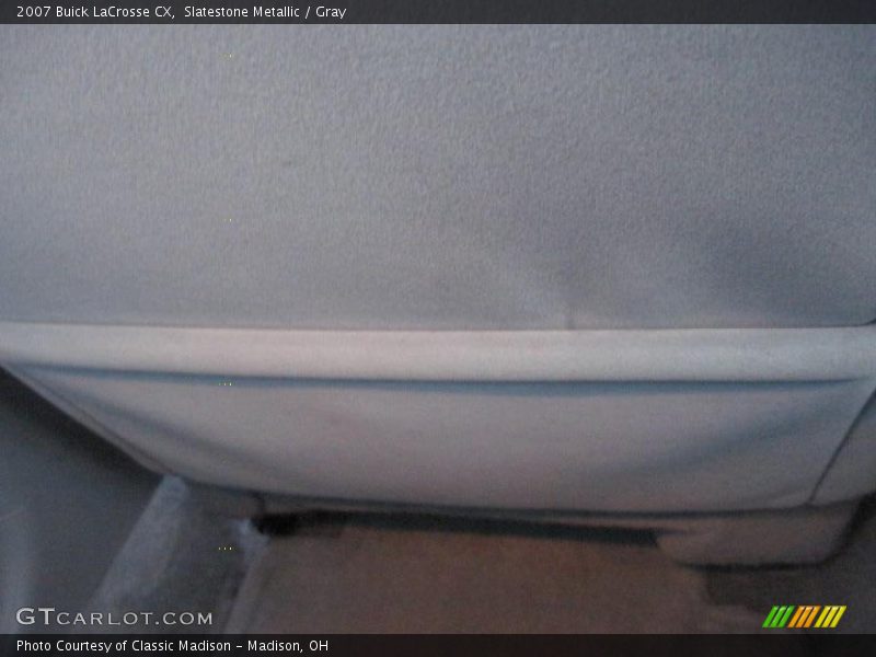Slatestone Metallic / Gray 2007 Buick LaCrosse CX