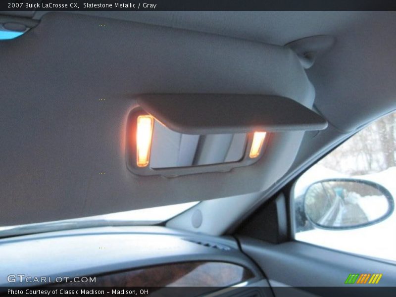 Slatestone Metallic / Gray 2007 Buick LaCrosse CX