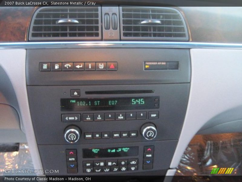 Slatestone Metallic / Gray 2007 Buick LaCrosse CX