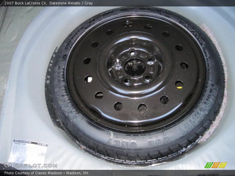 Slatestone Metallic / Gray 2007 Buick LaCrosse CX
