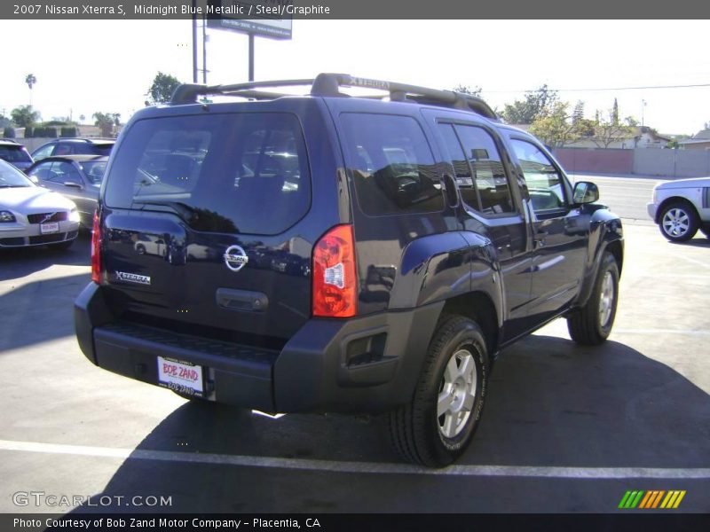 Midnight Blue Metallic / Steel/Graphite 2007 Nissan Xterra S
