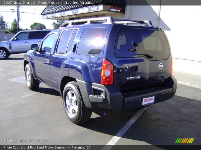 Midnight Blue Metallic / Steel/Graphite 2007 Nissan Xterra S