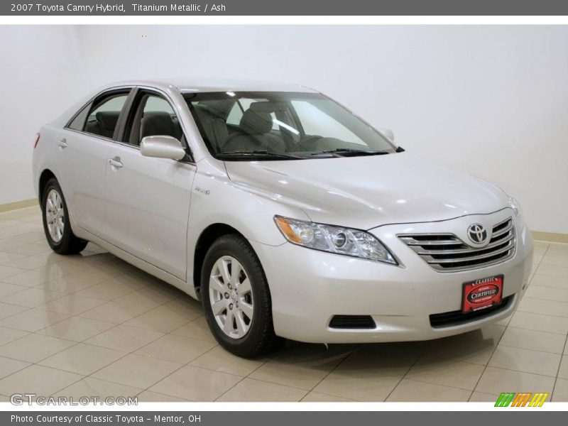 Titanium Metallic / Ash 2007 Toyota Camry Hybrid